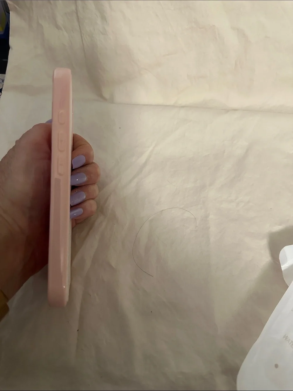 Coral & Pink Checkerboard Phone Case - for iPhone16 NWT